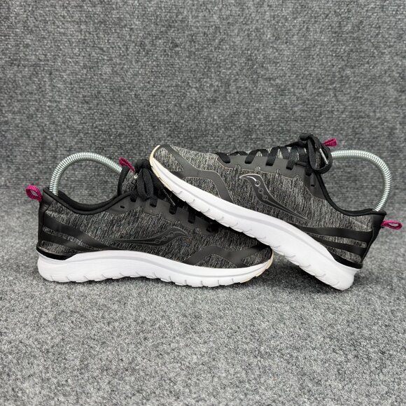 Saucony Liteform Feel Running Shoes Women's Size 6.5 Black Athleitc Training Run - Picture 8 of 12